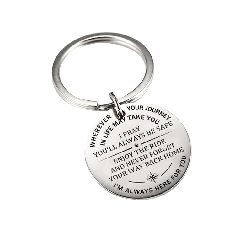 I Pray You'll Always Be Safe Keychain