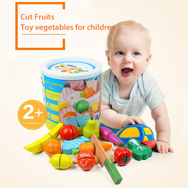 Wooden Play Food Toy（13pcs）