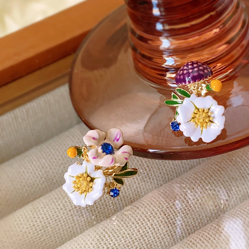 Daisy Flower Earrings