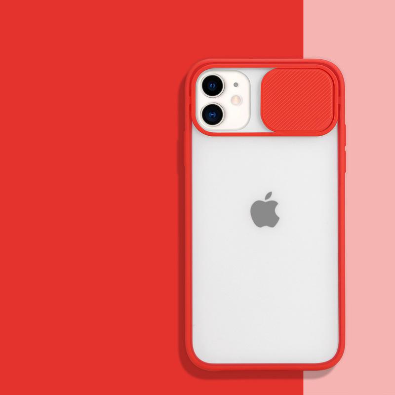 IPhone Case with Slide Camera Lens Protector