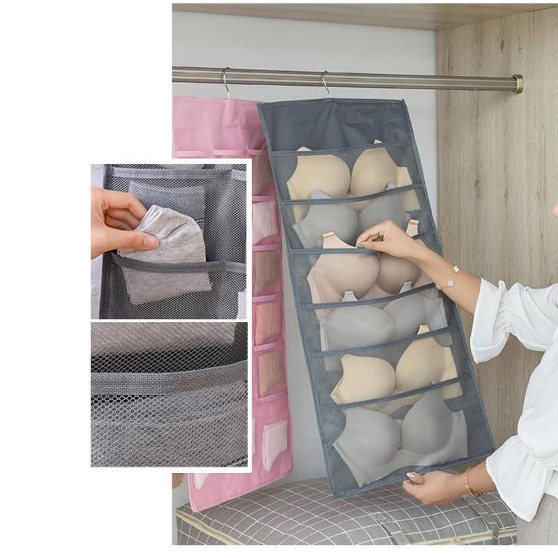 Wardrobe Hanging Underwear Storage Bag