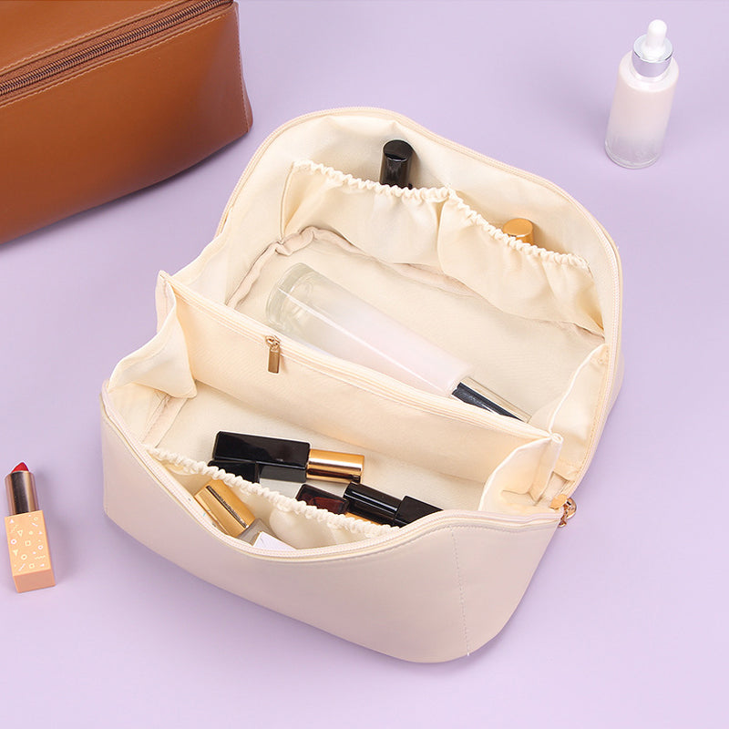 PU Portable Travel Cosmetic Storage Bag