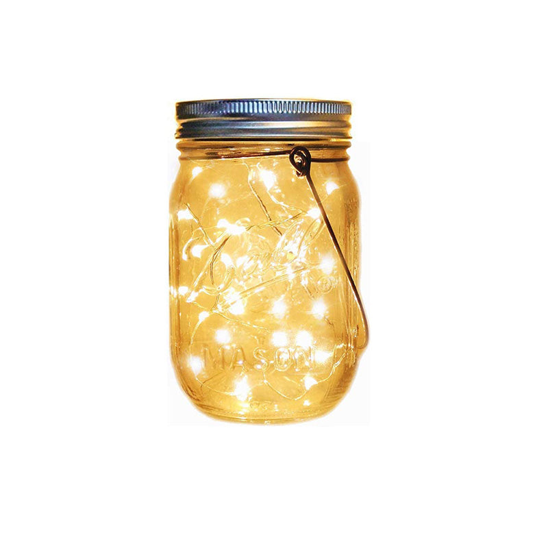 6-Pack Mason Jar Solar Lights