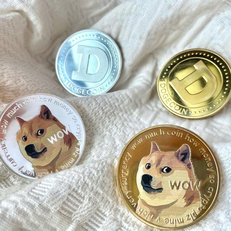 UV Color Printing Dogecoin Commemorative Coin