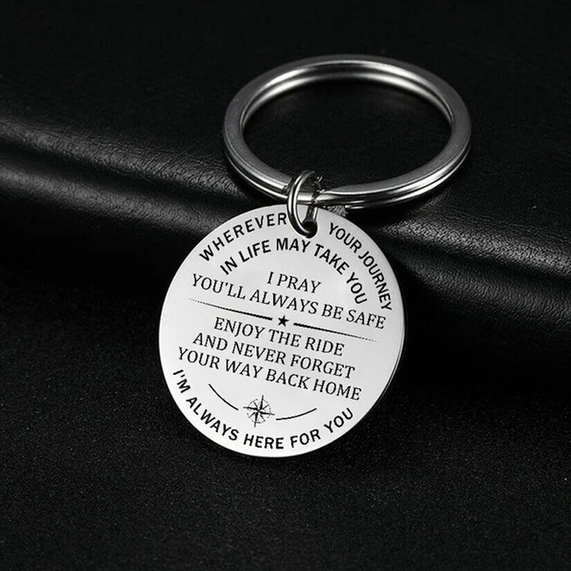 I Pray You'll Always Be Safe Keychain