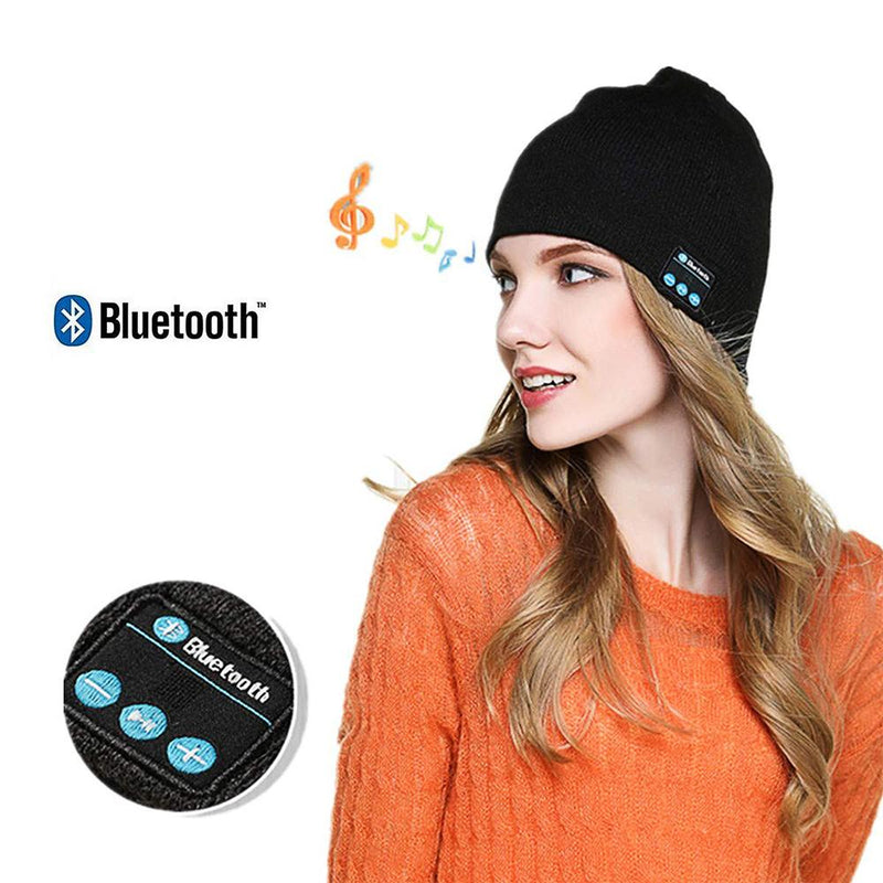 Warm knitted hat with 4.2 Bluetooth