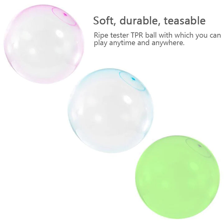 Inflatable Tear Resistant Bubble Ball