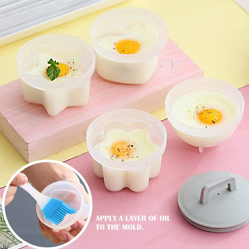 Cute Boiled Egg Mold(4 pcs)