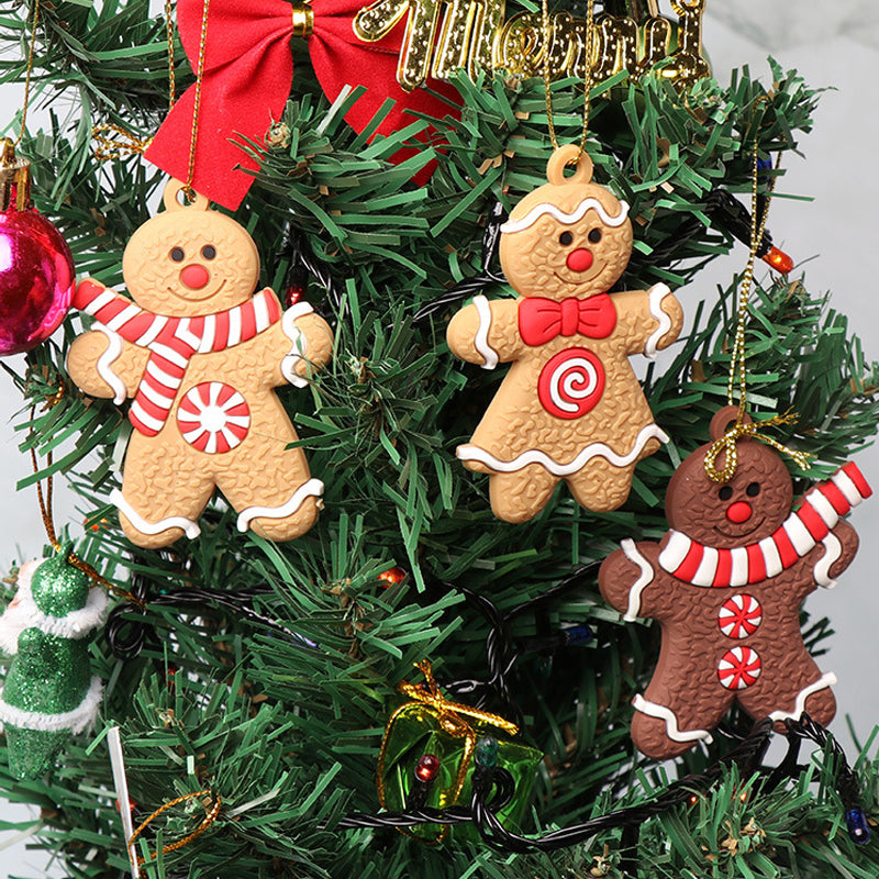 Gingerbread Man Christmas Tree Ornament