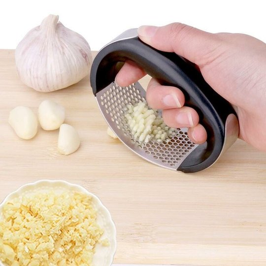 Stainless Steel Garlic Presser