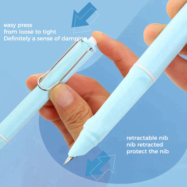 2023 New Retractable Fountain Pen