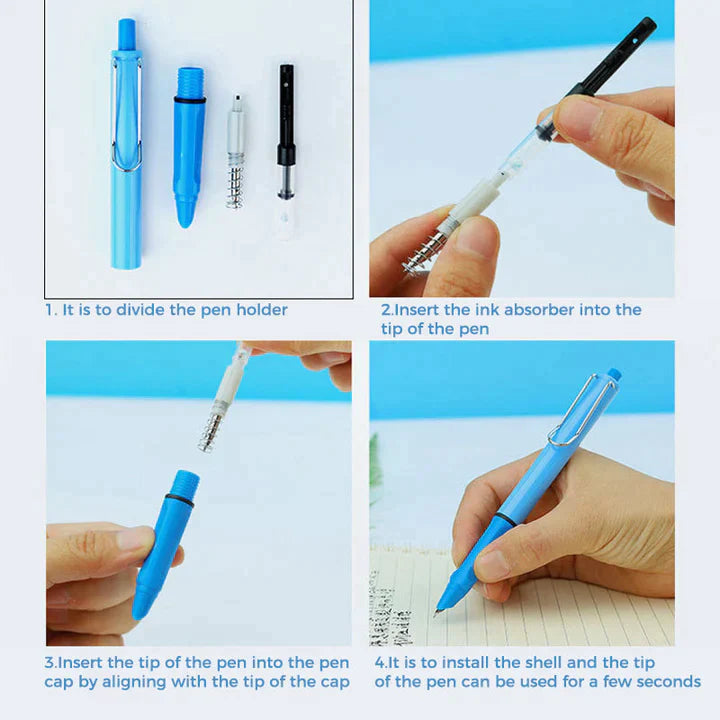 2023 New Retractable Fountain Pen