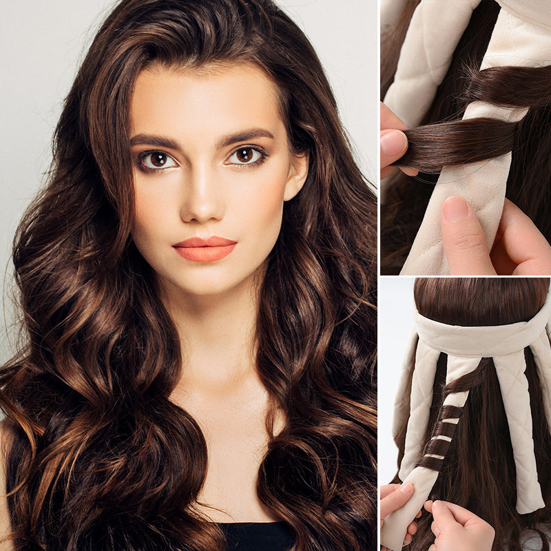 Sleeping Headband Heatless Curling Iron