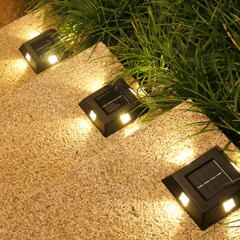 Outdoor Solar Wall Mount Path Lamp