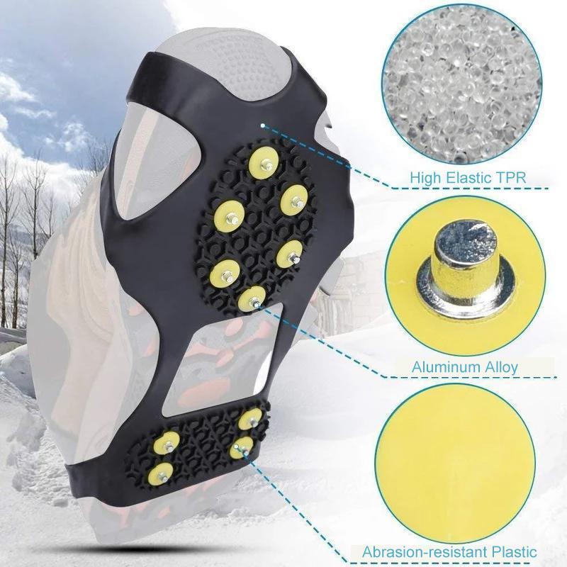 Universal Non-Slip Ice Gripper Spikes