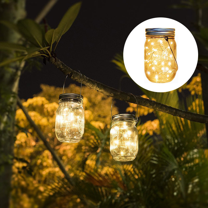 6-Pack Mason Jar Solar Lights