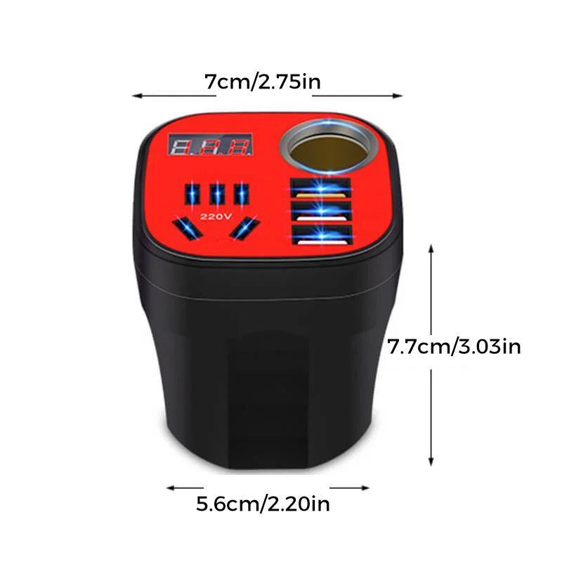 Car Cup Inverter