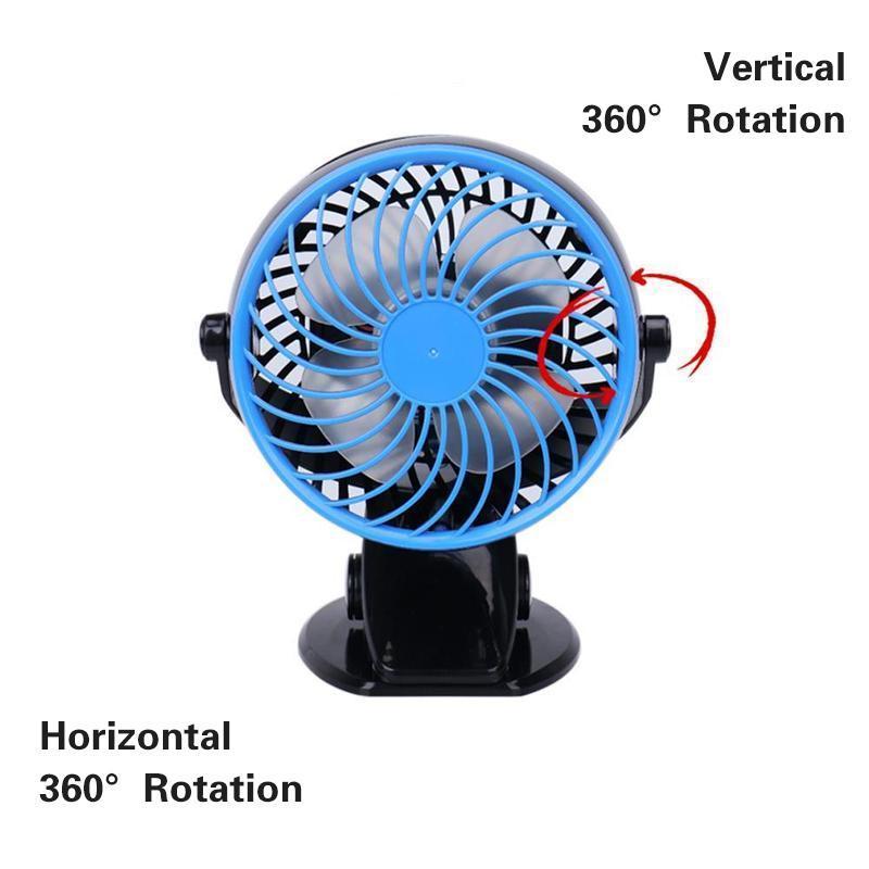 360° Mini Portable Personal Fan