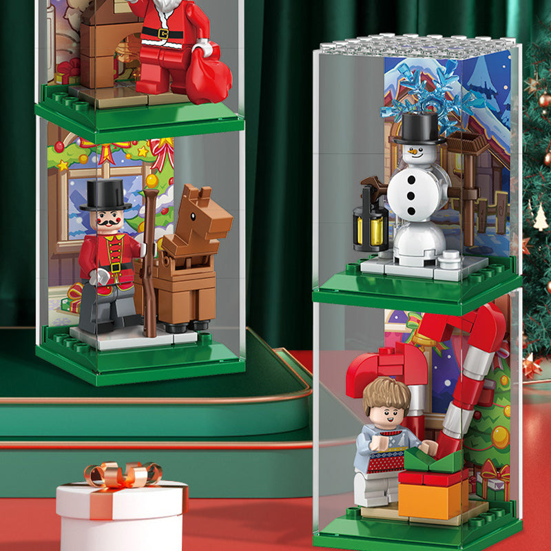 Blind Box of Christmas Building Blocks(random style)