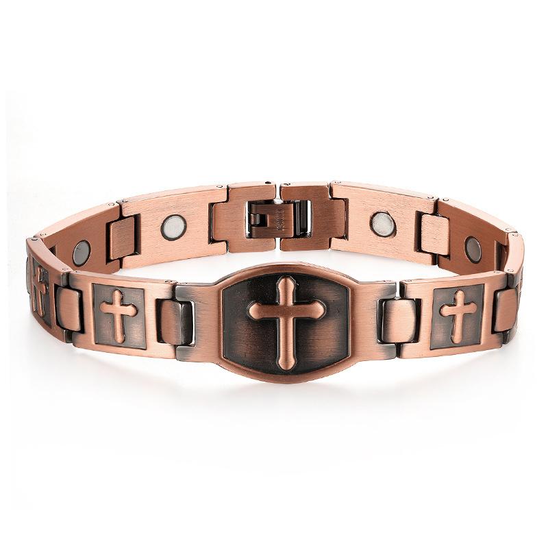 Magnetic Cross Bracelet