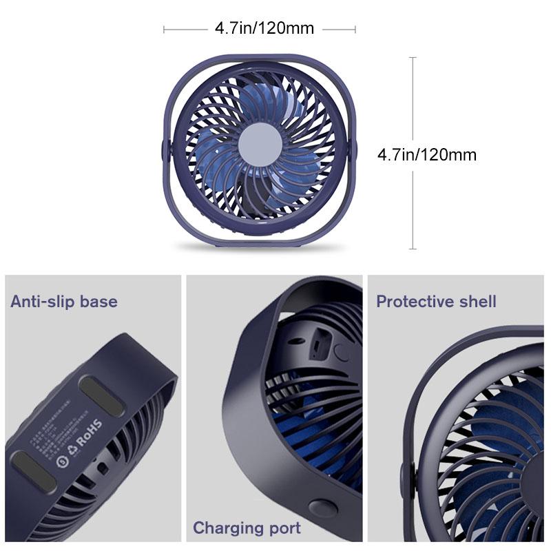 Portable Desktop Table Cooling Fan