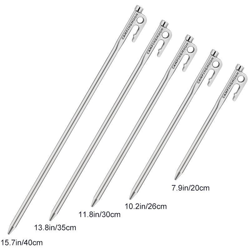 Stainless steel Camping Tent Pegs