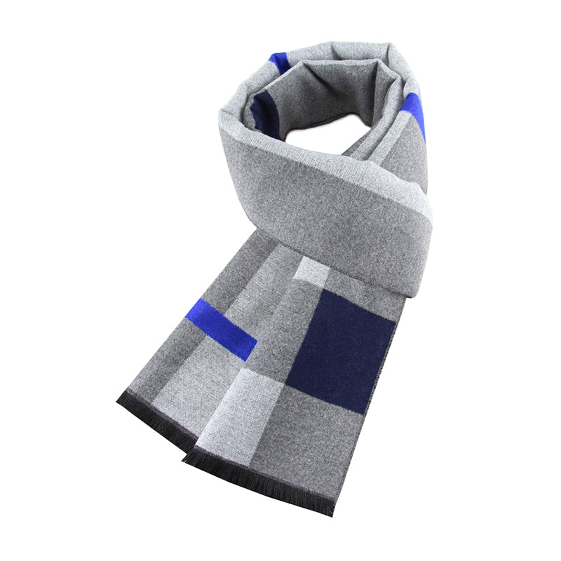 Faux Cashmere Plaid Scarf