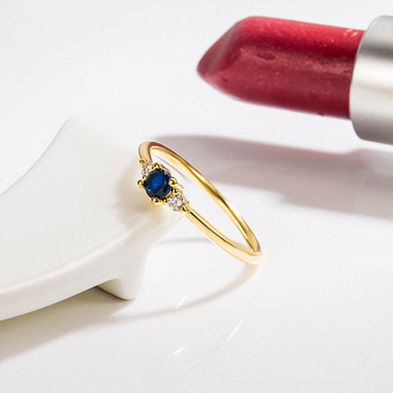Art Deco Birthstone Rings