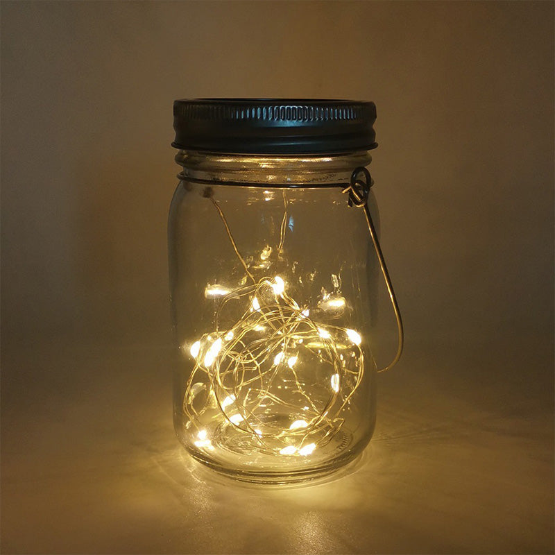 6-Pack Mason Jar Solar Lights