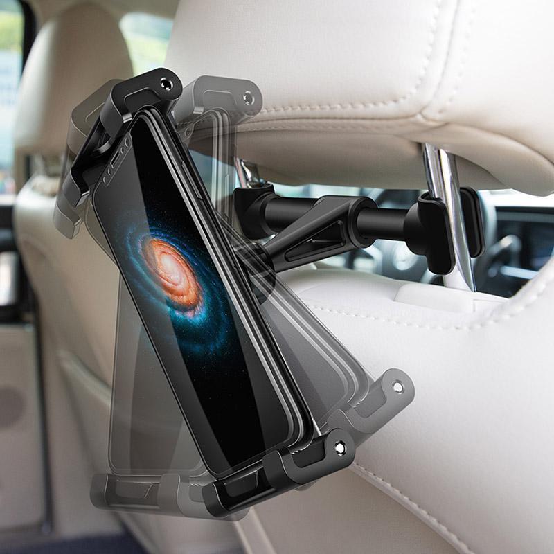 Aluminum alloy telescopic bracket for car rear seat