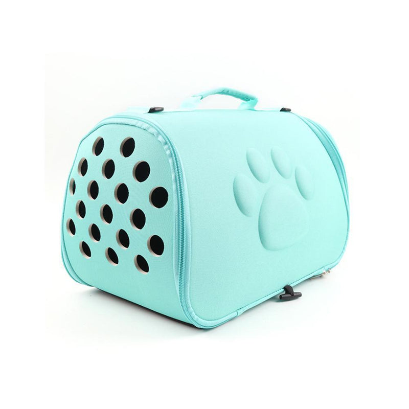 Pet out portable diagonal cross-breathable space bag