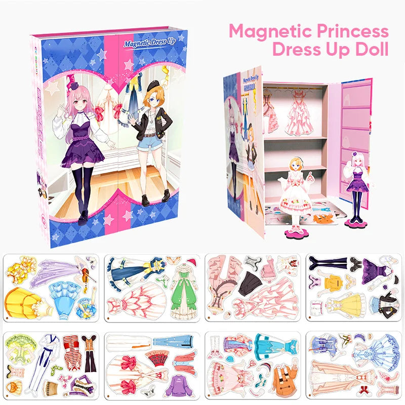 👸🏽Magnetic Dress Up Baby