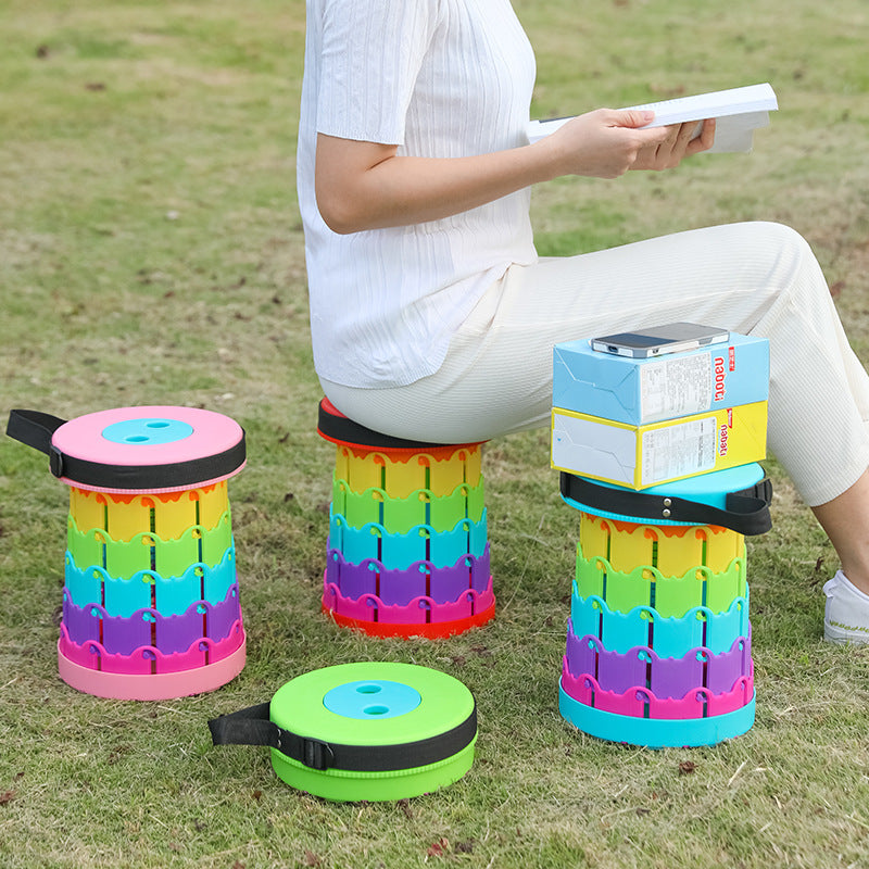 🎁RETRACTABLE FOLDING STOOL