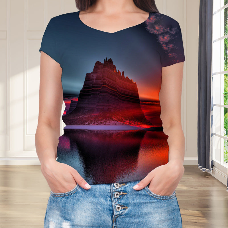 3D Digital Print Top