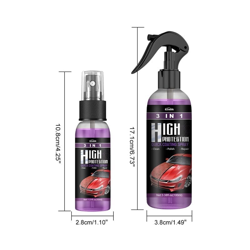 🚗3 in 1 High Protection Quick Car Coating Spray💗