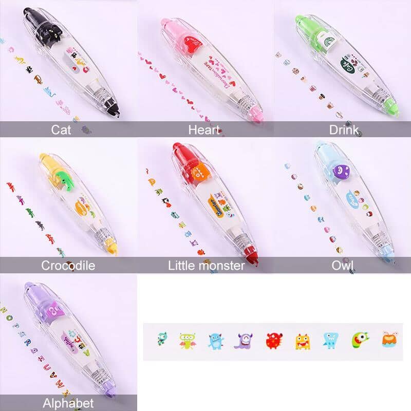 Cute Tape Pens