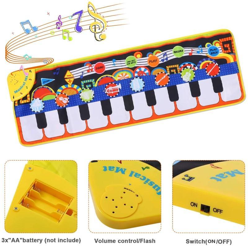 Children Piano Music Dance Mat