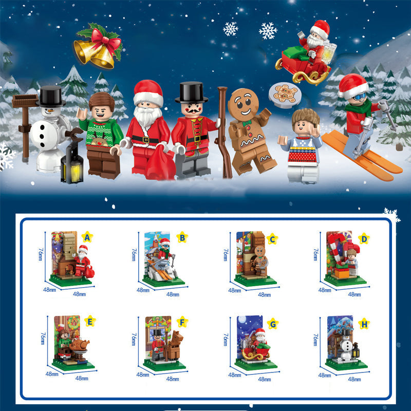 Blind Box of Christmas Building Blocks(random style)