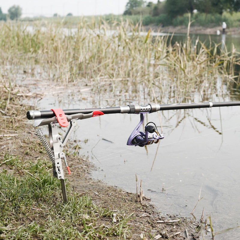 Automatic Spring Fishing Rod Holder