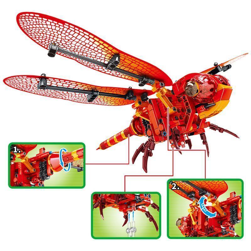 Simulated Insect Building Block Toys