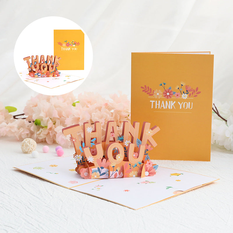 Paper Carving 3D Greeting Card