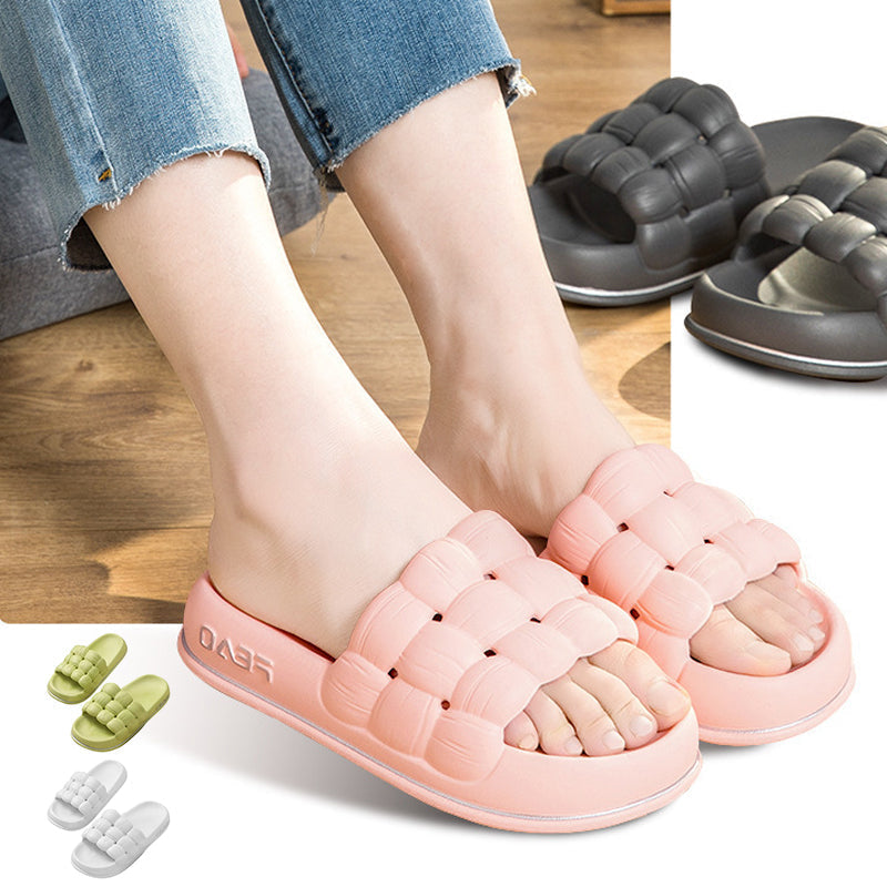 Indoor Bread Platform Slippers