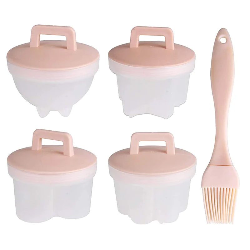 Cute Boiled Egg Mold(4 pcs)
