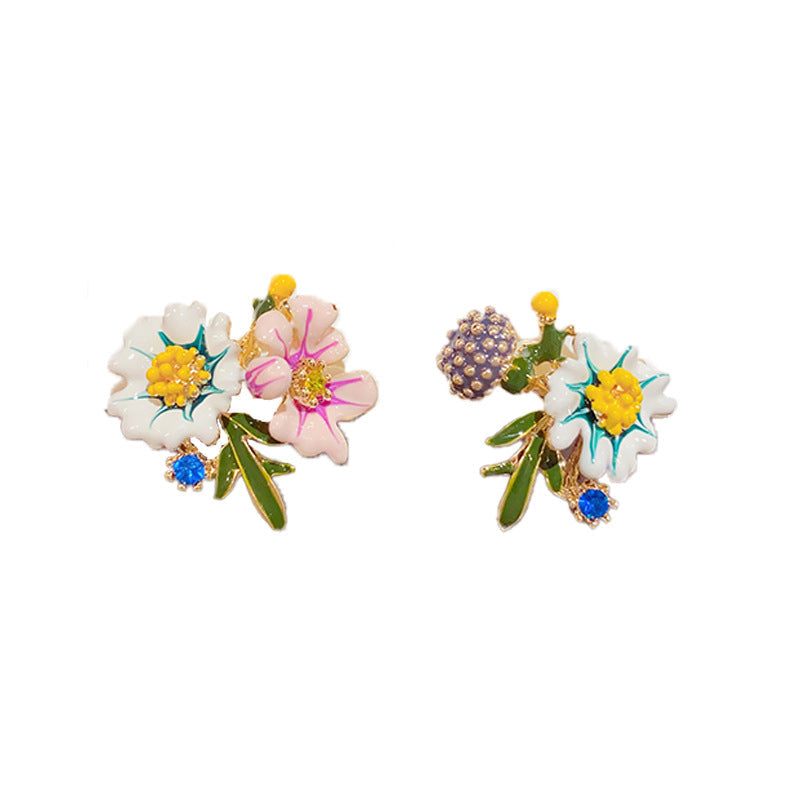 Daisy Flower Earrings