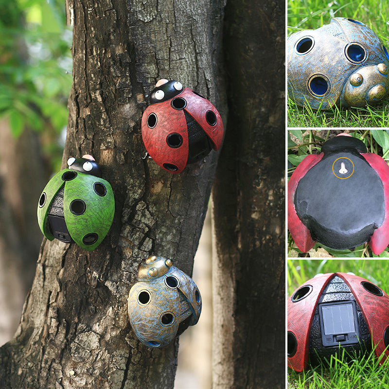 Lamp Ladybug Ornament