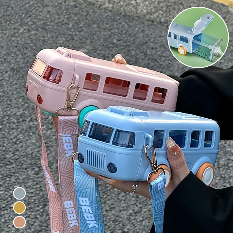 Portable Water Cup in Bus Shape