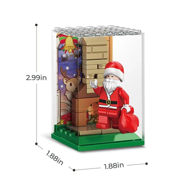 Blind Box of Christmas Building Blocks(random style)